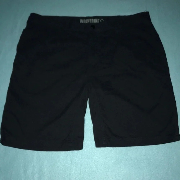 WOLVERINE utility cargo dark blue soft shorts waist 38 - Picture 1 of 5